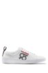 Woven-nylon trainers with HUGO '93 logo, White
