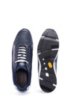 Running-style trainers with iridescent elements, Dark Blue