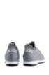 Logo trainers with hybrid uppers and knitted sock, Grey
