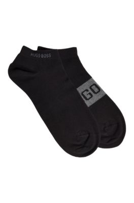 ankle socks with contrast logo 
