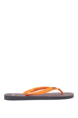 womens hugo boss flip flops