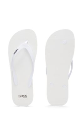 womens hugo boss flip flops