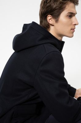 duffle coat hugo boss