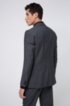 Regular-fit suit in a virgin-wool blend, Dark Grey