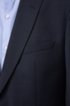 Regular-fit suit in a virgin-wool blend, Dark Blue