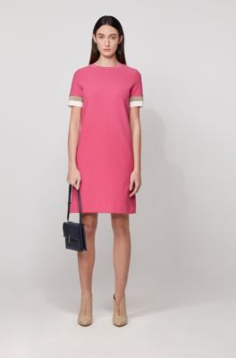 hugo boss color block dress