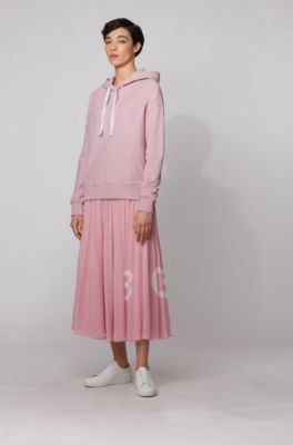 hugo boss sweatshirt pink