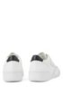 Low-top trainers in Italian calf leather, White