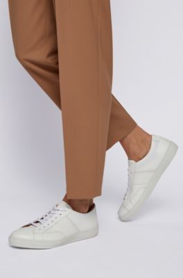 hugo boss tan trainers