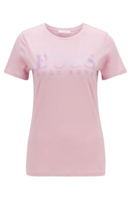 hugo boss white t shirt women's