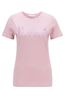 purple hugo boss t shirt