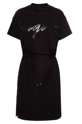 hugo boss jersey dress