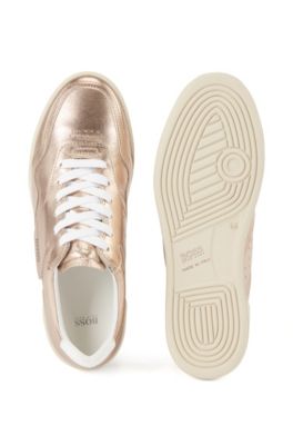 hugo boss trainers gold