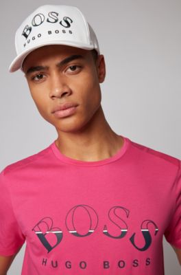 pink hugo boss cap