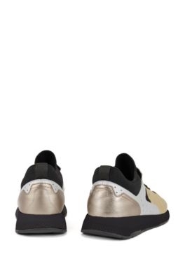 hugo boss gold trainers