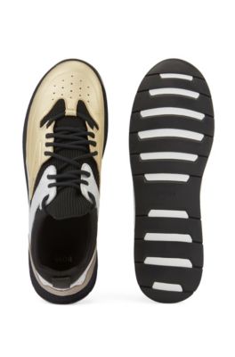 hugo boss gold trainers