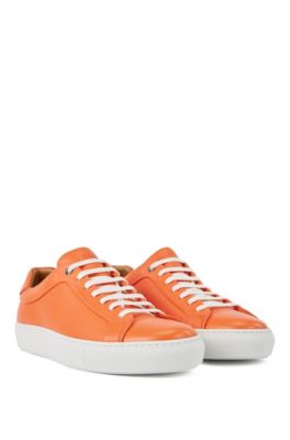 hugo boss orange sneakers