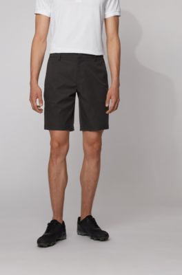 hugo boss shorts with zip pockets