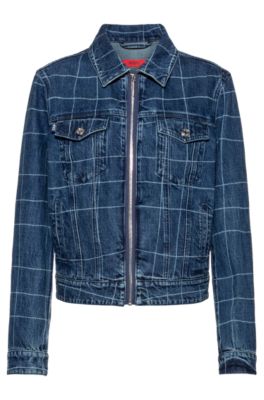 hugo boss denim jacket womens