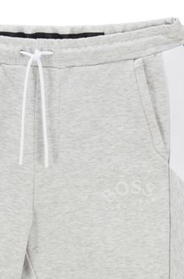 light grey hugo boss tracksuit