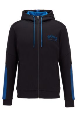 blue hugo boss hoodie