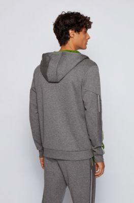 mens hugo boss tracksuit grey