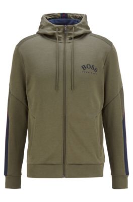 hugo boss green sweatshirt