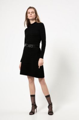 hugo boss black dress