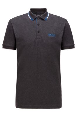 BOSS - Active-stretch golf polo shirt 