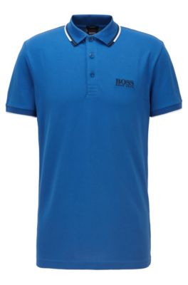 BOSS - Active-stretch golf polo shirt 