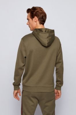 hugo boss dark green tracksuit
