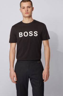 hugo boss logo t shirt