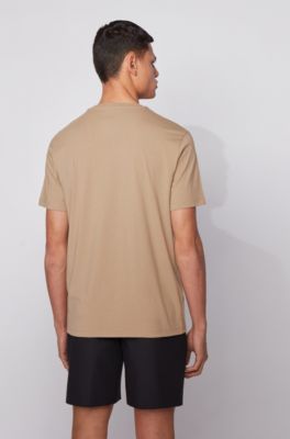 hugo boss beige t shirt