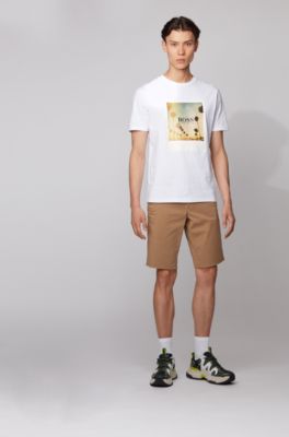 lightweight slim fit chinos