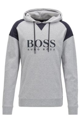 boss grey hoodie