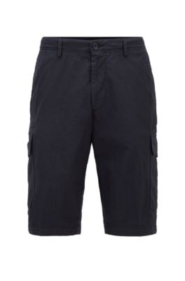 dark blue cargo shorts