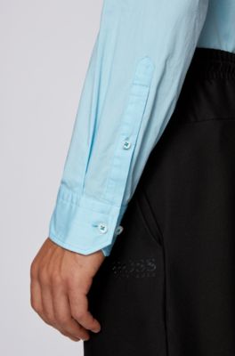 hugo boss white jilias oxford shirt