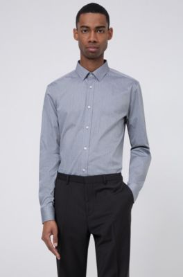 structure slim fit shirt