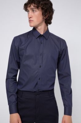 structure slim fit shirt