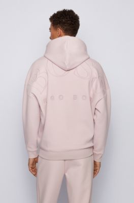 hugo boss pink sweatshirt