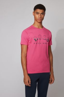 mens pink hugo boss t shirt