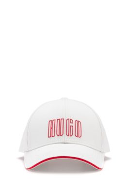 hugo boss white hat