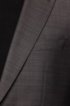 Regular-fit suit in melange wool, Grey