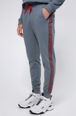 dark grey hugo boss tracksuit