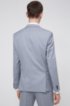 Extra-slim-fit suit in exclusive virgin-wool twill, Light Blue