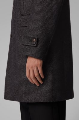 hugo boss caban coat