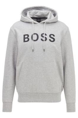 boss white hoodie