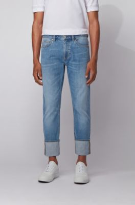 hugo boss light blue jeans