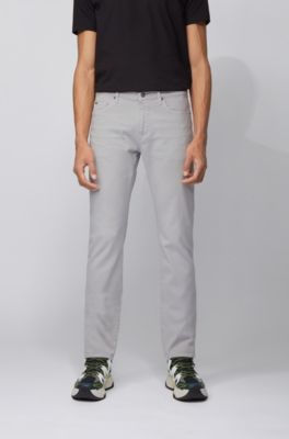 light grey stretch jeans