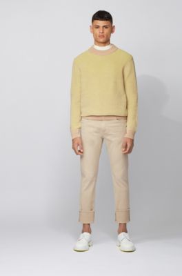 hugo boss beige jeans